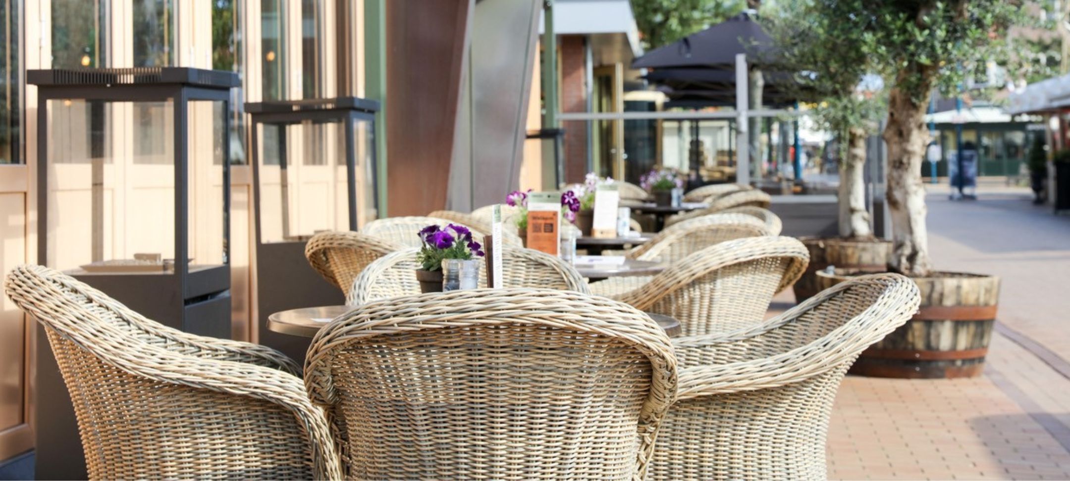 terras Oranjerie 't Vogelhuis Texel