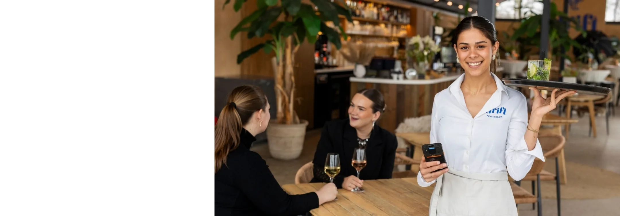 Horeca terras kassa digitaliseren handhelds 2026